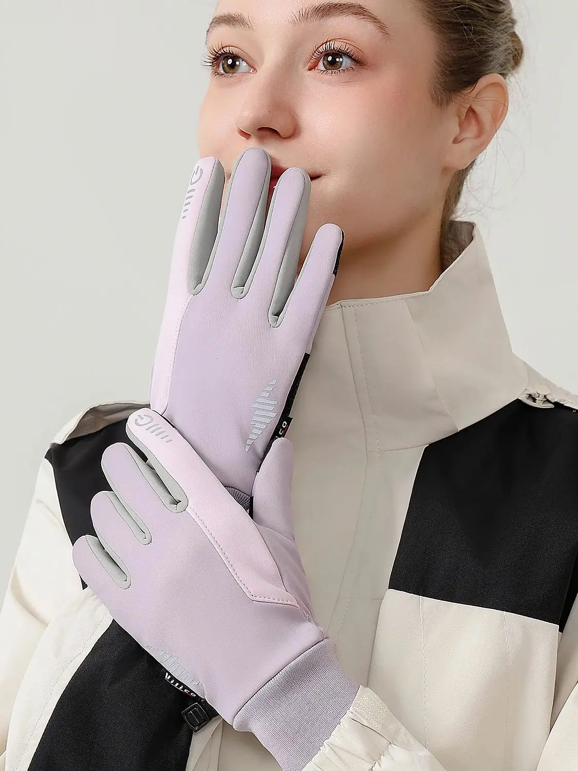 AliExpress Kyncilor Winter Sports Plus Velvet Warm Gloves For Men And Women Touch Screen Ski Cycling Bicycle Riding Cold-Proof Outdoor Gloves