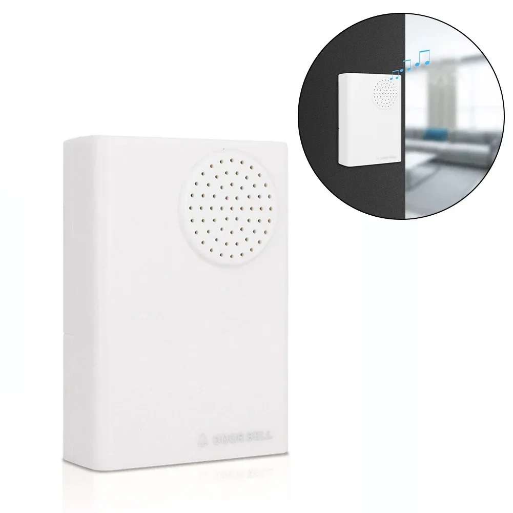 Durable Doorbell Wired Door Bell Compact Design Connect To 12V Battery Ding-Dong Door Chime Wired For Access Control