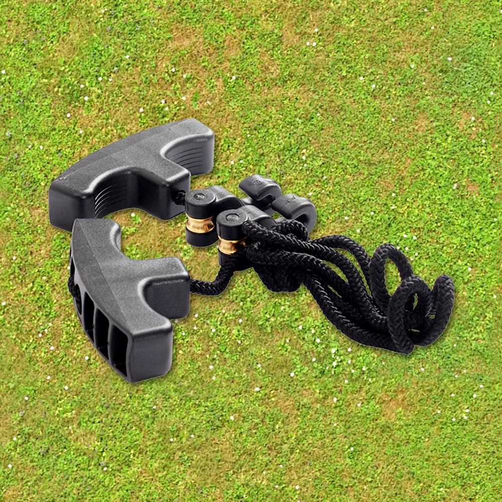 Crossbows Cocking Device Cocking Aid Ergonomic Handle Double Handle Strings Cocking Tool Rope Cocking Device Hunting Accessories