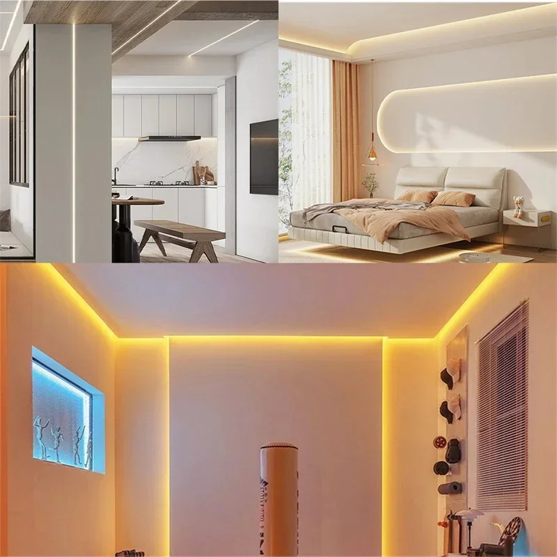 Bedroom Kitchen Wardrobe Decor 5V USB TapeSmart LED Dressing Strip Light PIR Motion Sensor Hand Scan Makeup Vanity Lights