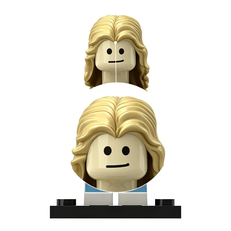 MOC Neue Mini-Actionfigur Anime Berühmter Magier Fußballspieler Cartoon Lustiger Charakter Spielzeugmodell Bausteine Geschenk – Detail 4