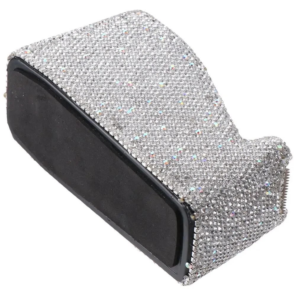 Diamond Crystal-Distributeur de ruban adhésif, blanc, robuste, pour bureau