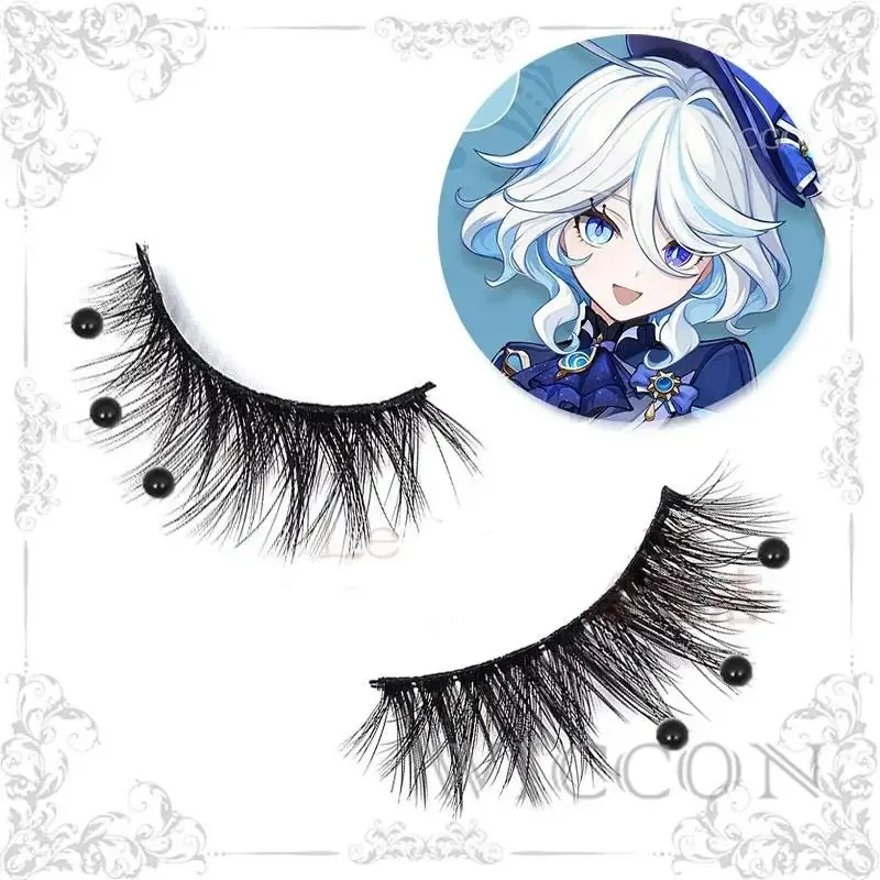 جديد 2025 زي فورينا الأسود قبعة شعر مستعار Genshin أنيمي Ousia Focalors لعبة ملابس تنكرية أحذية فستان نسائي للحفلات ❤ ❤ د