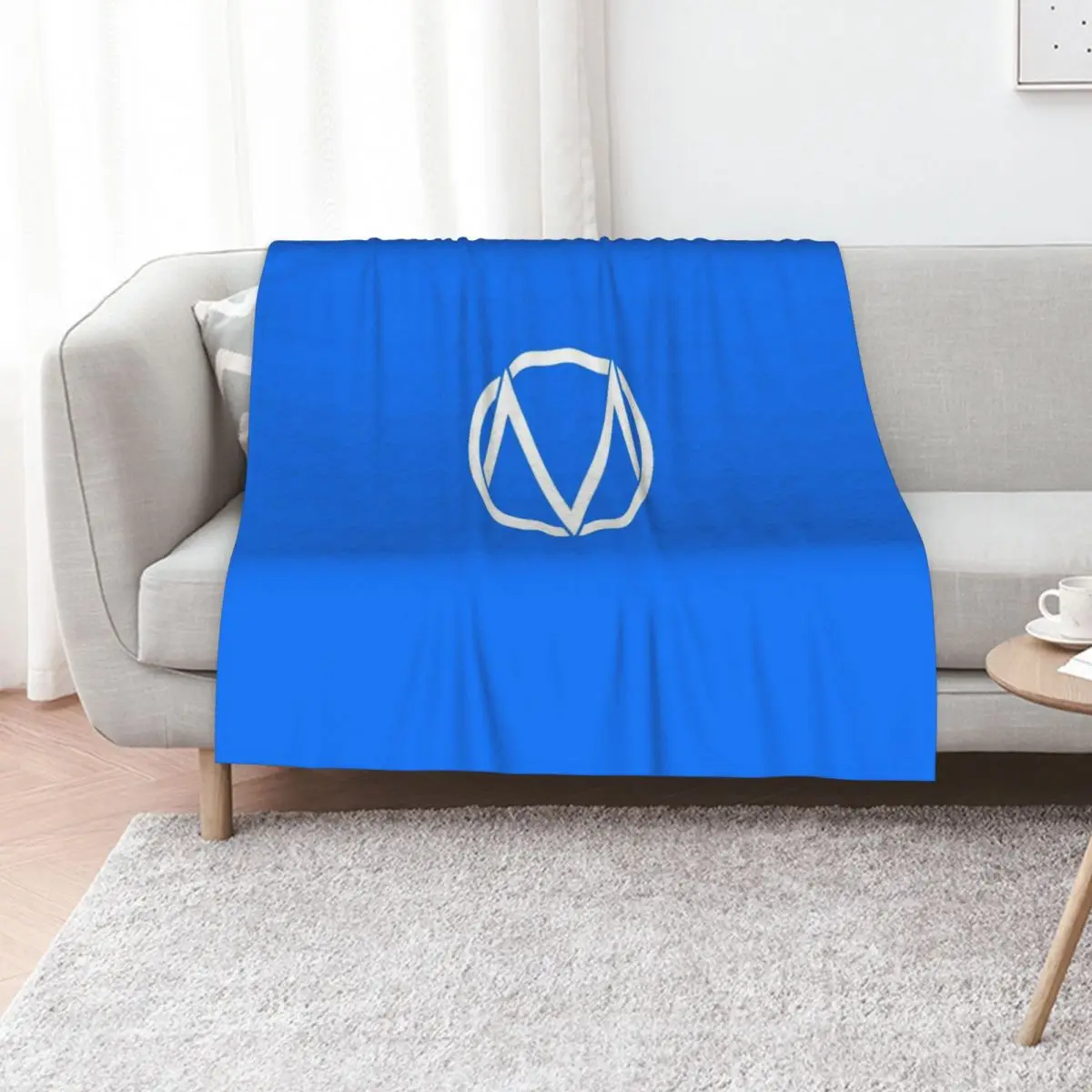The Maine - Band Logo White T-Shirt Throw Blanket No Pilling Soft Warm Blanket for Bed