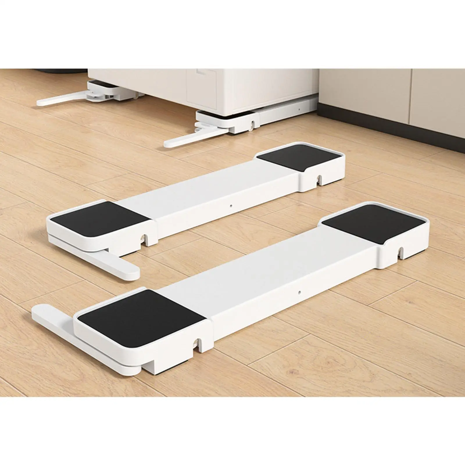 Washing Machine Base Multifunctional Movable Base Noise Reduction Non Slip Fridge Stand for Washing Machines Air Conditioners