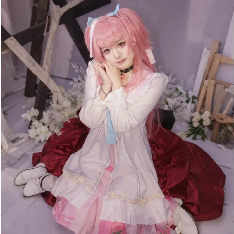 زي تنكري للمسرح الملون من Project Sekai PJSK Momoi Airi Hatsune Miku فستان لعب الأدوار زي موحد ملابس حفلات الكرنفال الأنيمي