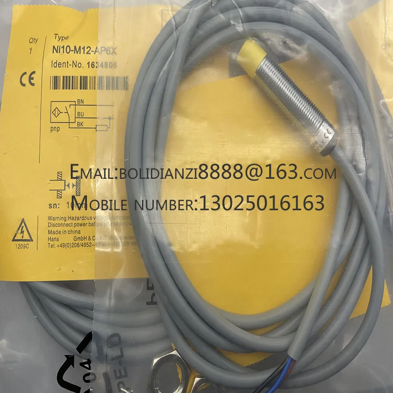 

New proximity switch sensor NI10-M12-AP6X NI10-M12-AN6X One year warranty In stock