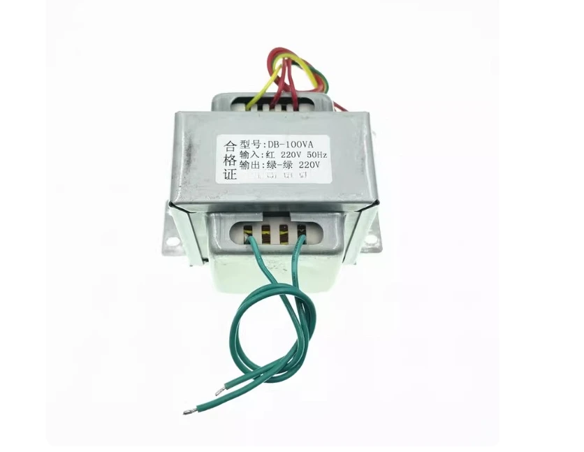 DB Single-Phase 220V to 220V Isolation Transformer | 1to1 Output, Anti-High Frequency Interference, Safe Copper Wire Maintenance