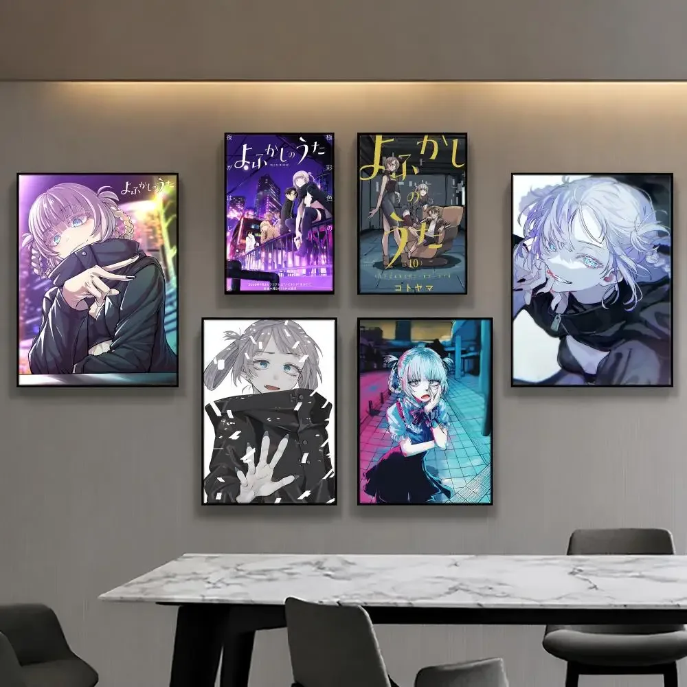 Anime CCall of the Nighting Poster Posters Anime Room Decor Decoration Movie Backpack Wall Interior Music Wall Art