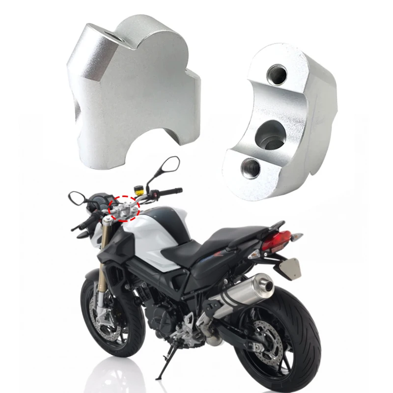 Para BMW F800R elevador de manillar F800 R F 800R 2015 2016 2017 2018 elevador de manillar de motocicleta extender manillar adaptador de abrazadera de montaje