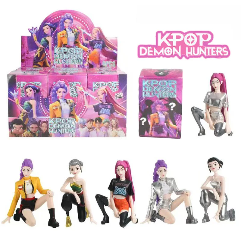 2026 Nieuwe Kpop Devil Hunter Blind Box Demontage Fun Blind Bag Klein standbeeld Perifere model Desktop Blind box decoratie cadeau