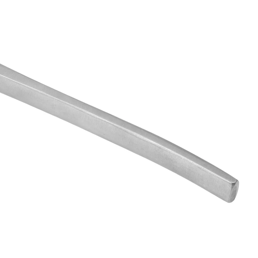 Durable Silver Concave Branch Cutter Stainless Steel Round Edge Bonsai Cutter Ergonomic Handle Bevel Design Branch Cutter
