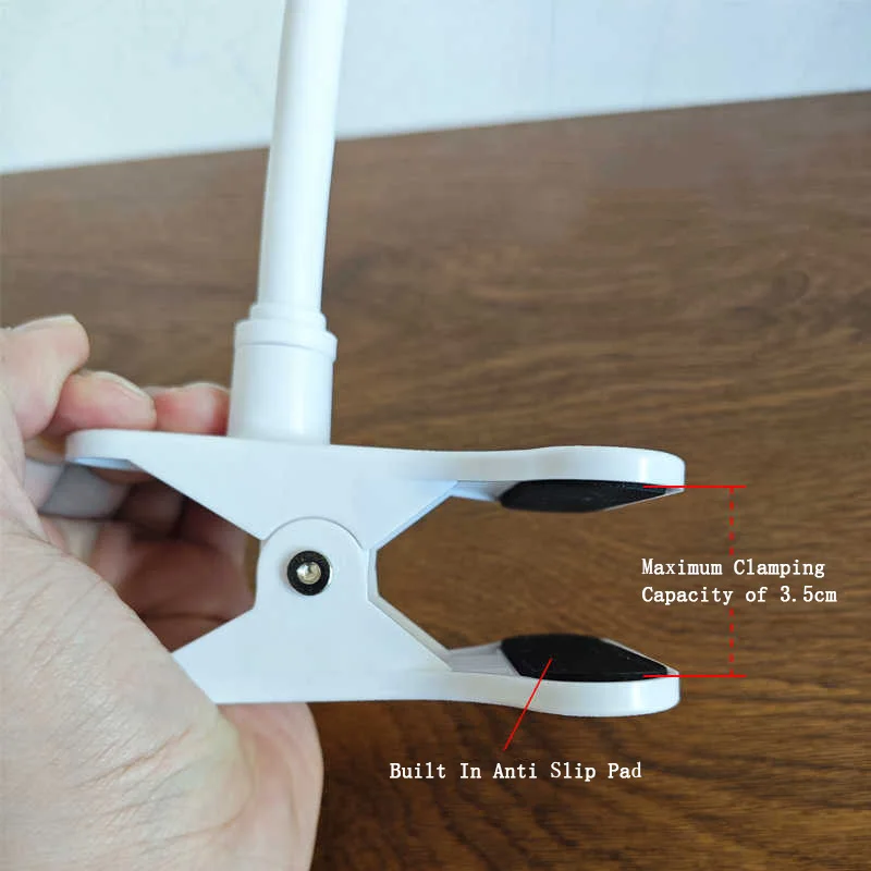 No Punching Camera Mounting Bracket IP Camera Holder Stand Baby Monitor Wall Mount Bracket Hole-Free Crib Cradle Rod Holder