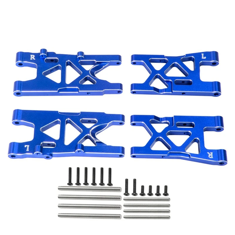 Aluminum Front And Rear Suspension Arms For ARRMA 1/8 Mojave 4X4 4S BLX Upgrade Parts