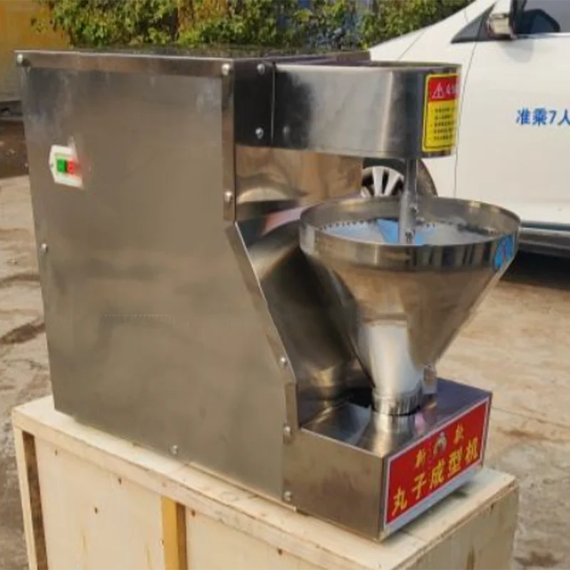 New Restaurant Use Small Type Automatic Meatball Extruder & Forming Machine with Food Grade Stainless Steel