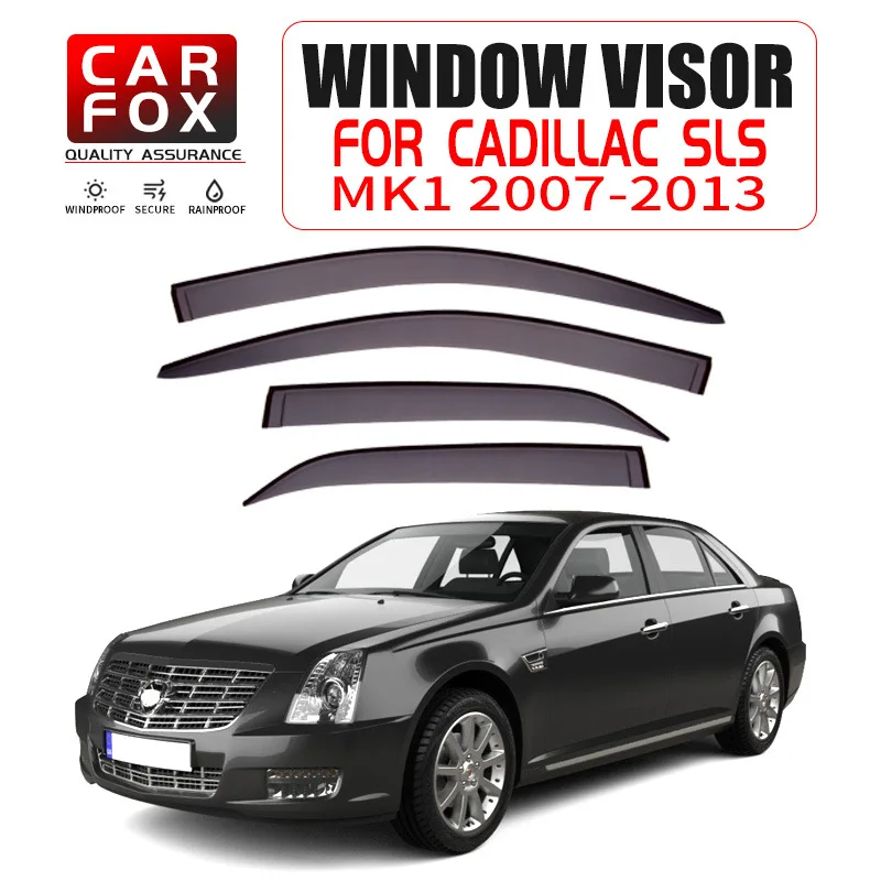 

For CADILLAC SLS STS 2007-2013 Car Window Visor Awning Shelters Windshield Side Window Rain Sun Shade Auto Accessories