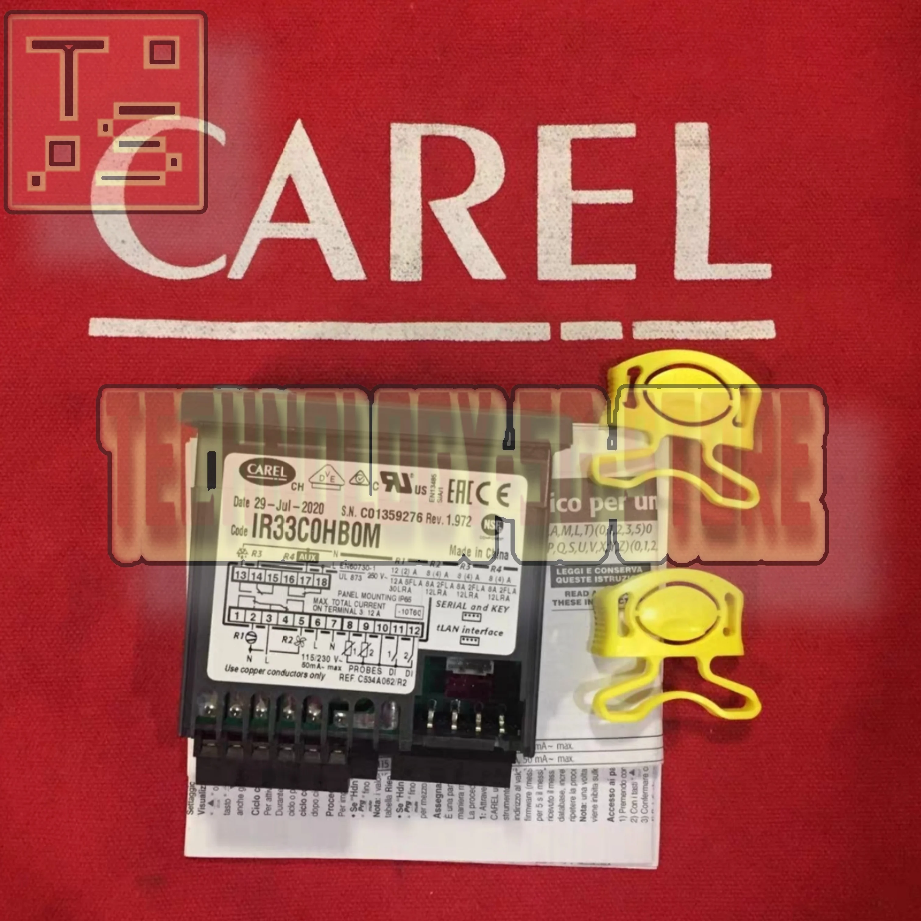 

IR33C0HB0M IR33C0HR00 IR33C0LR00 new in box temperature controller