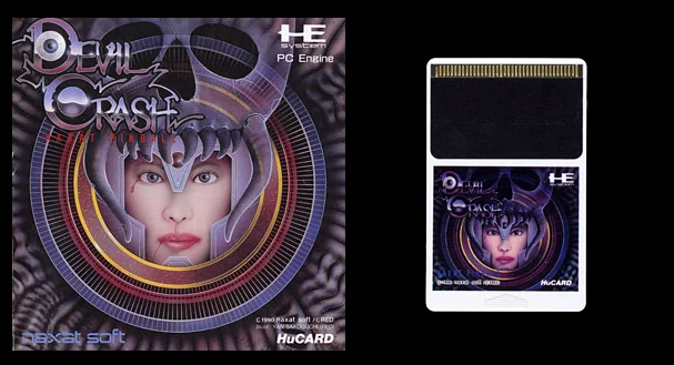 

16bits PC Engine HU-CARD : DEVIL CRASH ( Devil's Crush )