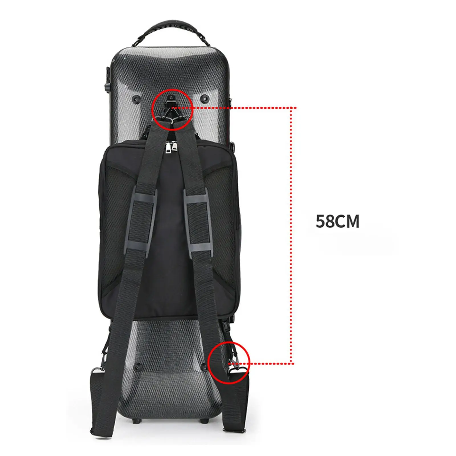 

Instrument Sheet Music Bag Protective Nylon Organizer Portable Carrying Cover for Music Stand and Guitar Bag