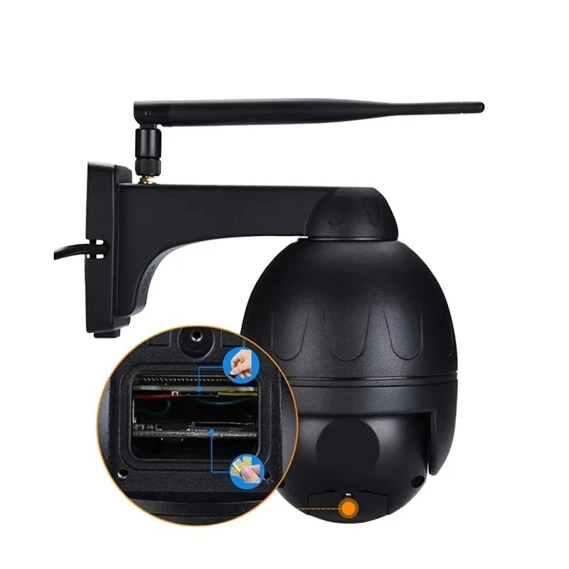 

Outdoor 1080P 3G 4G Wireless Security IP Mini Ptz Dome With Card SD Card Slot
