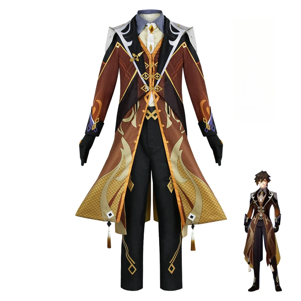 

Zhong Li Cosplay Costume Full Customized Cos Costume Rock King Emperor Includes Accessories