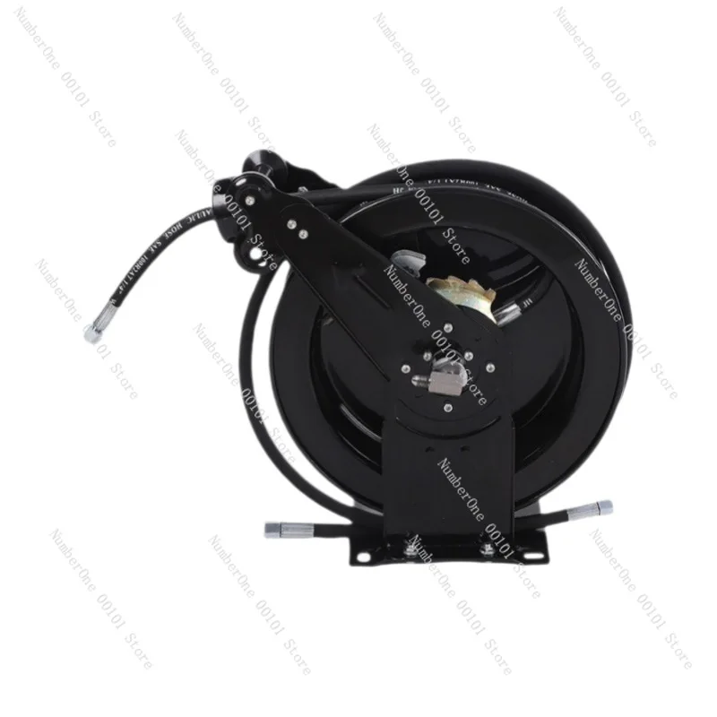 Car wash and subway coiling pipe reel, pull and stop automatic high-pressure pipe reel, automatic pipe retractor, water drum