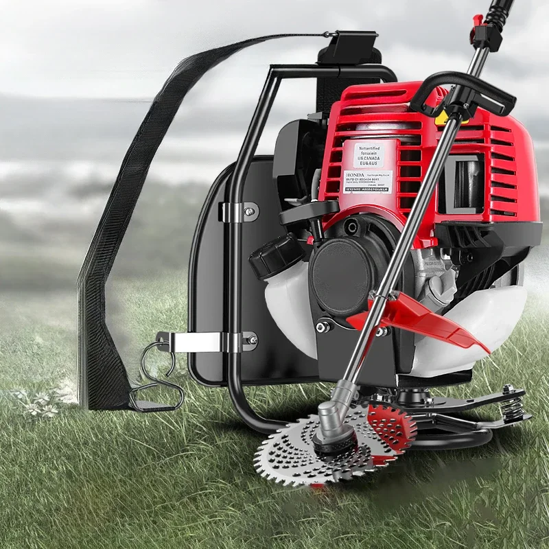 

Small garden grass carpet cutting machine four-stroke