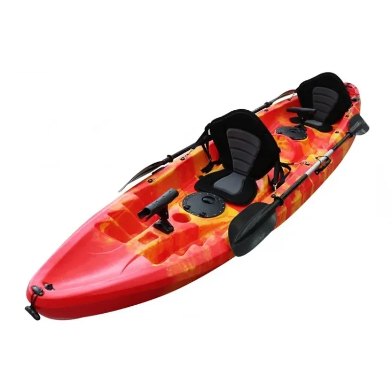 Factory Hot Sale 3Person Fishing Family Kayak Plastic Sea Touring Kayak for Sale