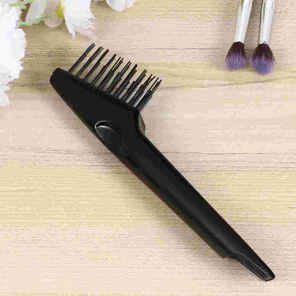 2 PCS Household Comb Brush Hair Combs Wild Boar Salon Cleaner Device Scrub