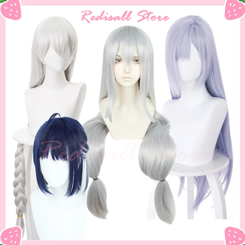 Arknights Abyssal Hunters Cosplay Wig Skadi Gladiia Andreana Specter Unchained Texas Omertosa Long Braided Hair Game Headwear