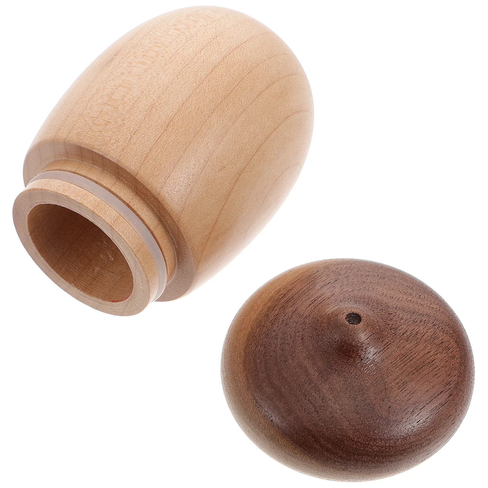 

Деревянный контейнер для зубочисток в форме желудя, гладкая отделка, коробка для хранения зубочисток для домашнего декора кухни, легко чистится, многоразовый