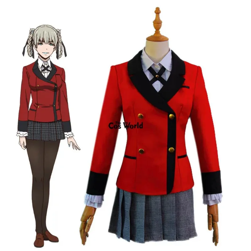 

Kakegurui Compulsive Gambler Momobami Kirari, униформа, наряды, костюмы для косплея аниме на заказ