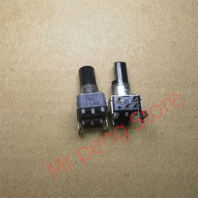 

2pcs for ALPS Alpine type RK09 double potentiometer B10K 13MM shaft length