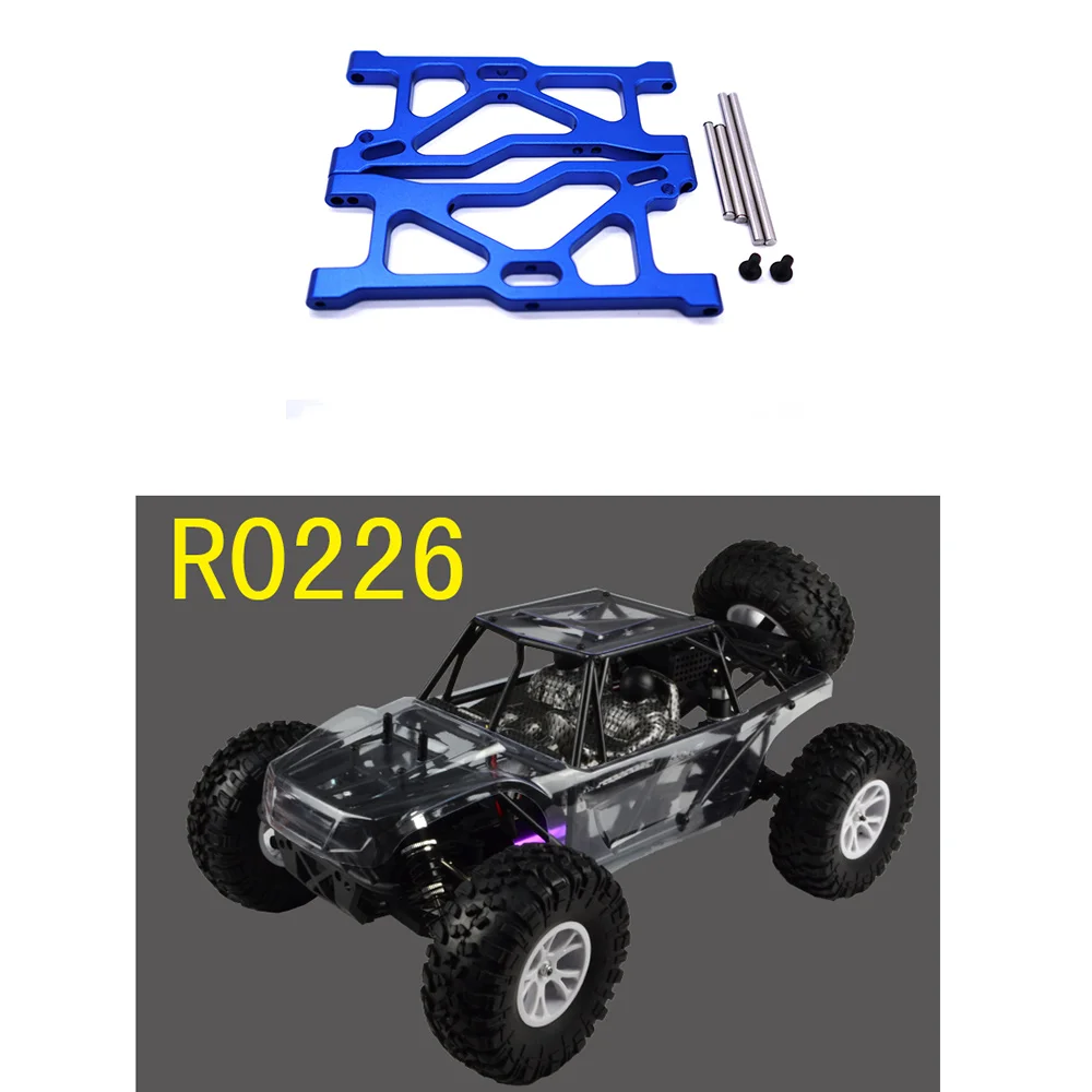 2 piezas de brazo de suspensión inferior delantero de metal 10909 para VRX Racing RH1043 RH1045 RH1045SC RH817 RH818 RC piezas de actualización de coche, 1