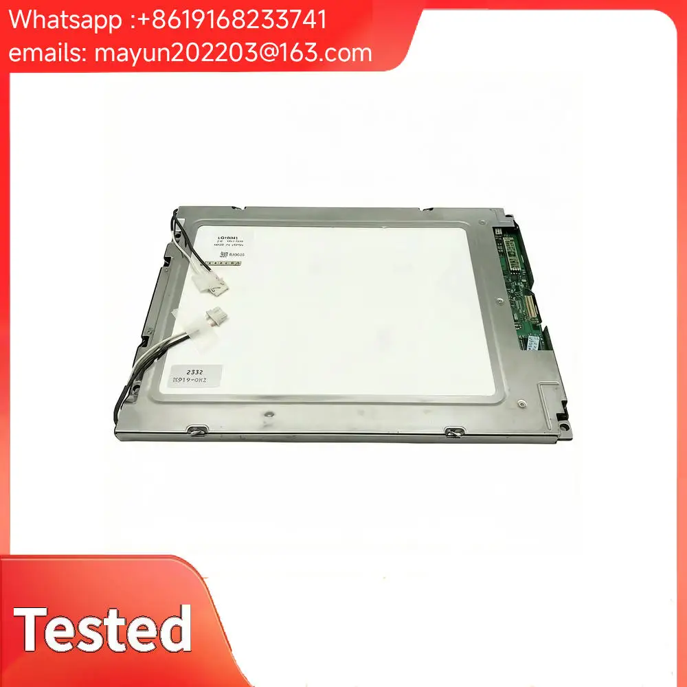 Original 10.4 Inch Industrial LCD Screen, Stock Tested Models: LQ10D41, LQ10D42, LQ10D421, LQ104V1DC31, LQ104V1DC41