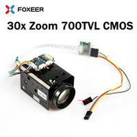 Foxeer 30x Zoom 700TVL CMOS Camera PWM Controll AHD/CVI/CVBS For RC Multirotor Airplane Fixed-Wing DIY Parts