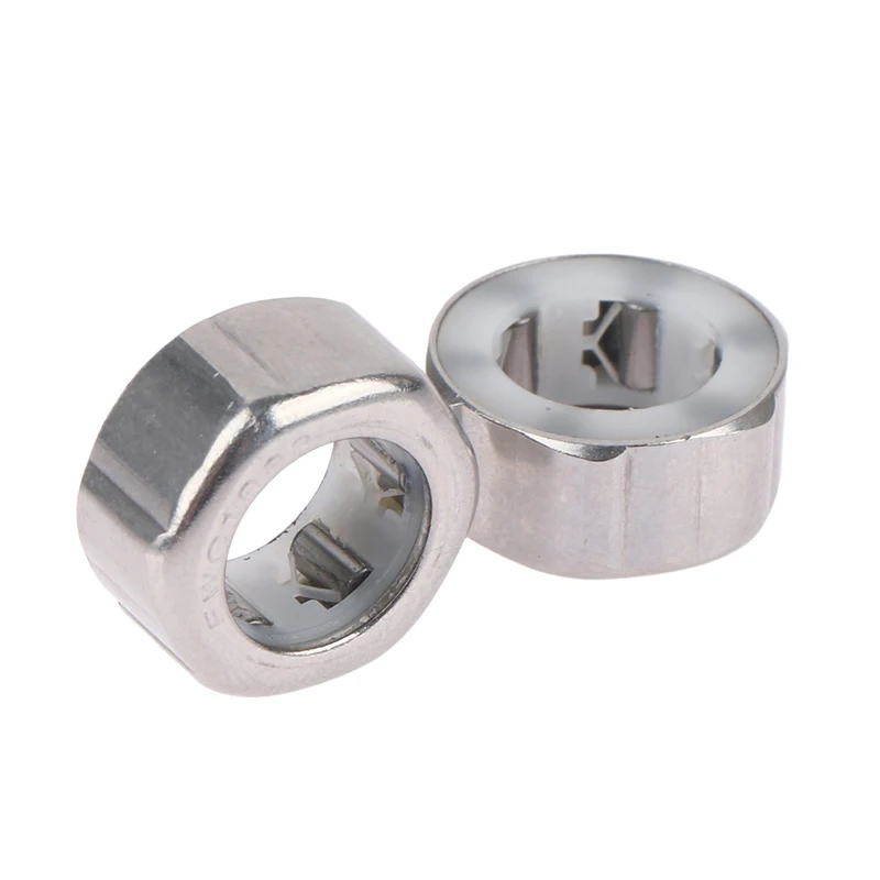 2Pcs EWC1008 Stainless One Way Bearing 10x17x8mm Fishing Gear Bearing EWC1008 Needle Roller Bearings