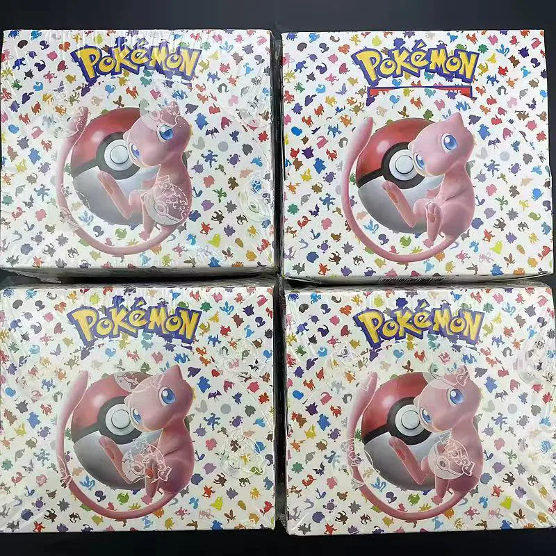 360Pcs English Version Pokémon TCG Scarlet & Violet 151 Booster Bundle Edition Trading Cards Anime Collection Card Toy Gifts