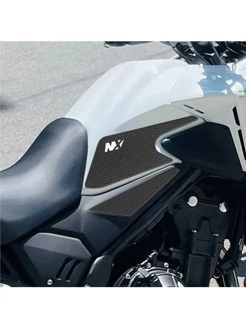 Fit For Honda NX500 NX400 2023-2025 Protector Anti Slip Tank Pad Sticker Fishbone patch Gas Knee Grip Traction Side Pad 3M Decal
