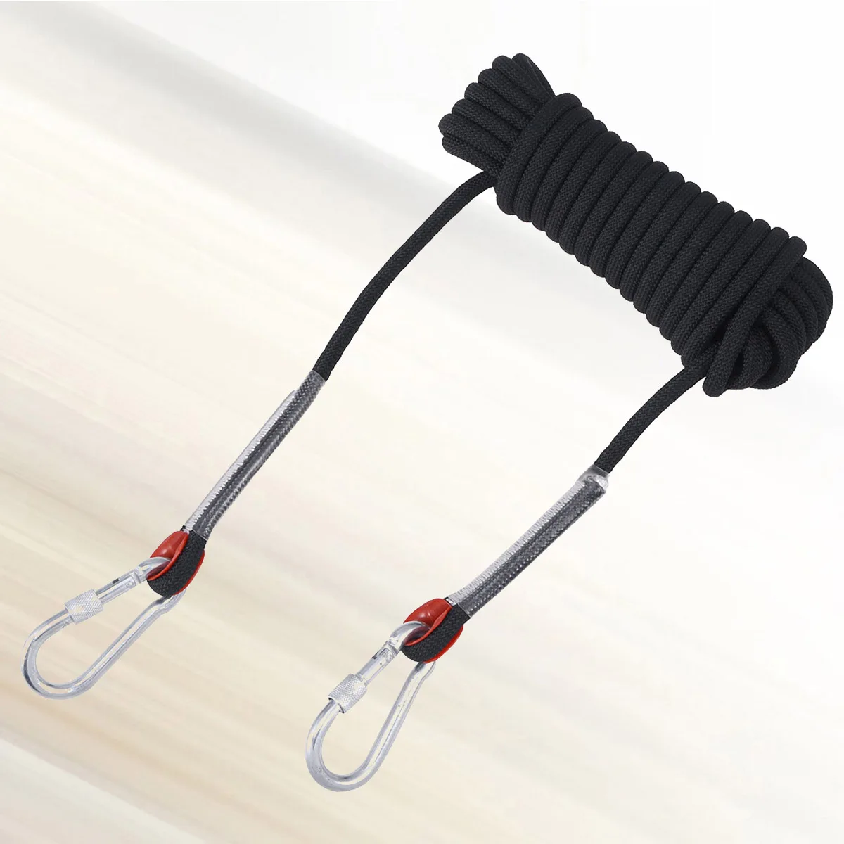 

10M 10mm Thickness Tree Climbing Safety Sling Rappelling Rope Auxiliary Cord Equipment (Random Color)