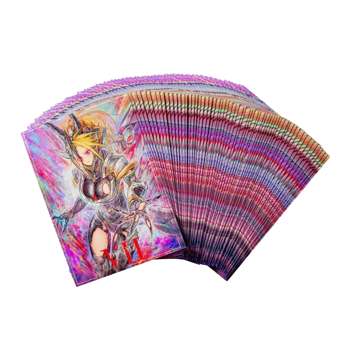 

63X90Mm 60Pcs/set Diy Self Made Yu-Gi-Oh! Doomz Vii Seven - Elara Card Sleeves Ygo Doomz Card Protective Cover Gift Toys