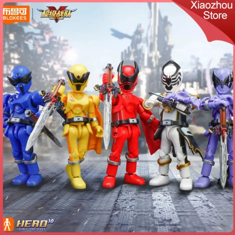 

Новая серия BLOKEES Super Sentai слепая коробка V1 сборка строительный блок Lord Mail Cocoon Breaking аниме фигурка игрушка в подарок