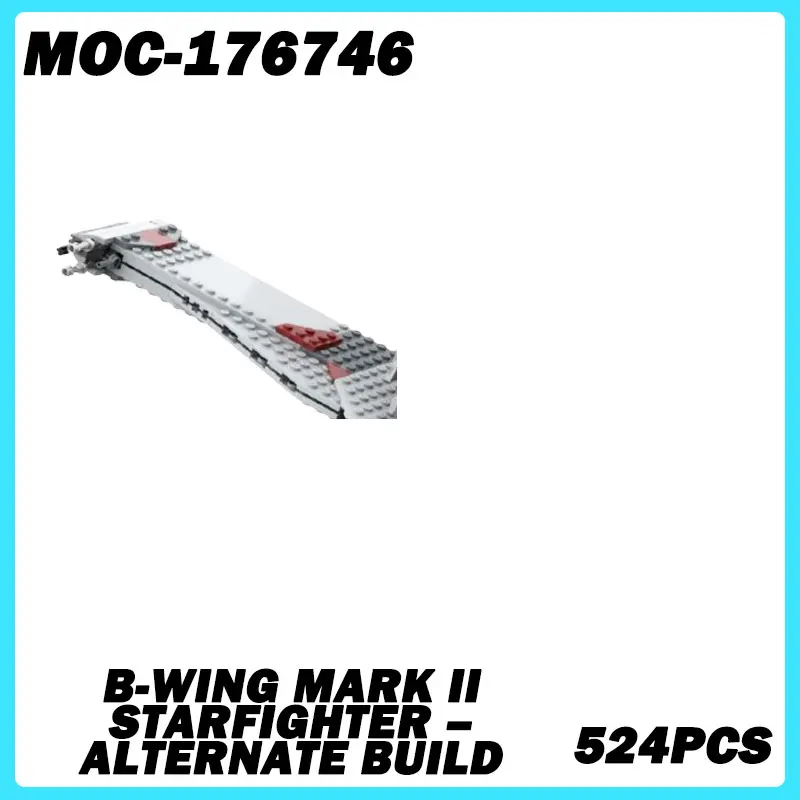 

MOC-176746 Space Movie Series Building Blocks DIY Model Assemble Bricks Puzzle Toys Education Children Christmas For Gift 524PCS