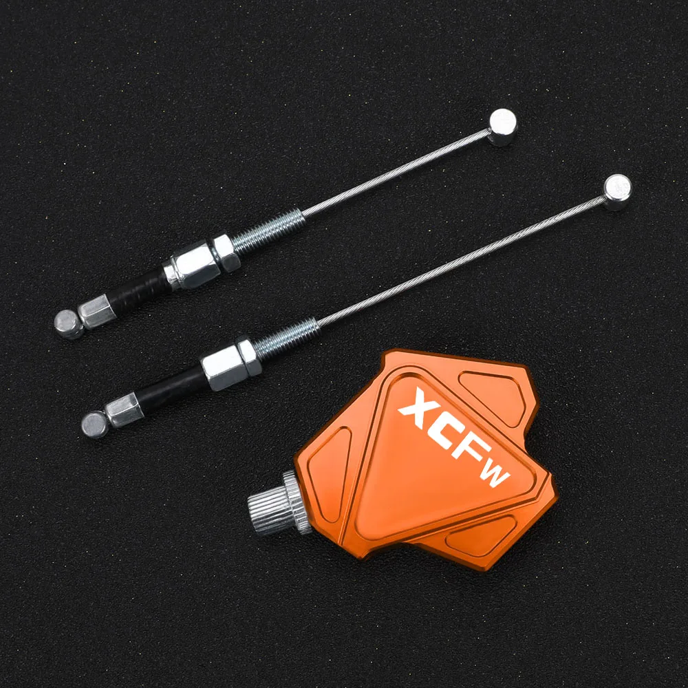 

For 250 350 450 XCF-W 2011 2012 2013 2014 2015 2016 2017 Motorcycle Accessories CNC Stunt Clutch Lever Easy Pull Cable System