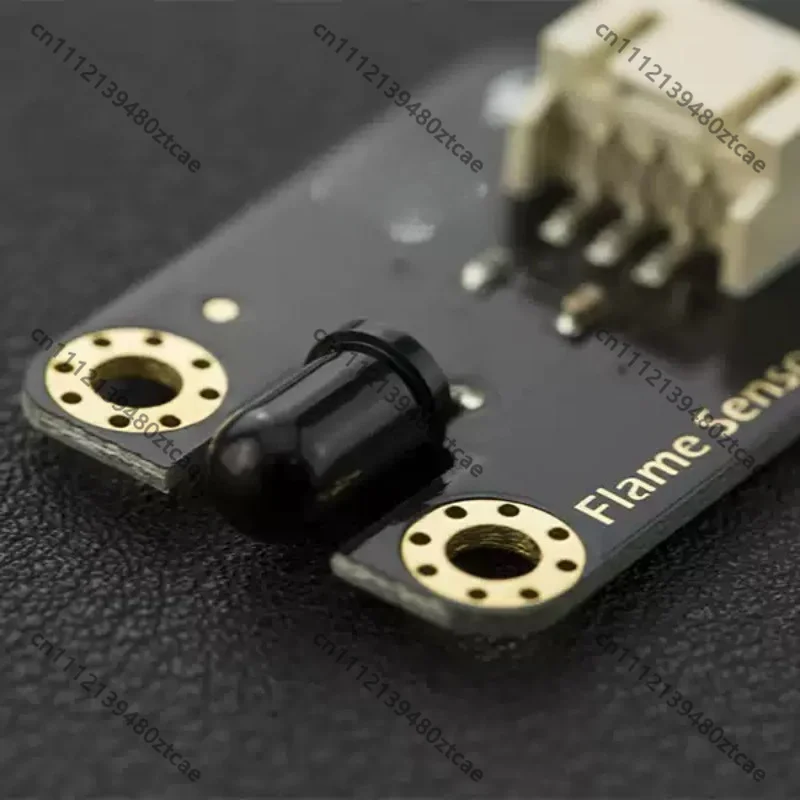 Gravity Flame Fire Detection Sensor DFRobot, Infrared Flame Alarm Sensing Module for Student Coding Safety Monitoring Experiment