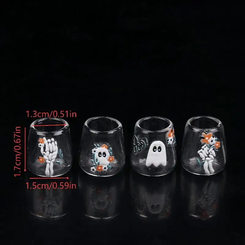 1/12 Poppenhuis Miniatuur Simulatie Helder Glazen Beker Model Keuken Accessoires Voor Poppenhuis Decor Kids Fantasiespel Speelgoed Gift