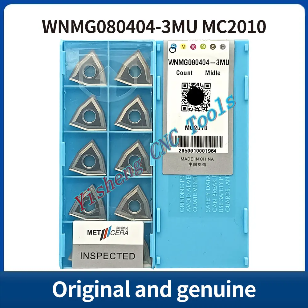 Narzędzia skrawające METCERA WNMG060404-5FG/080408-5FG/080404-5FG/WNMG080404-2TS WNMG080408-2TS WNMG080404-3MU WNMG080408-3MU MC2010