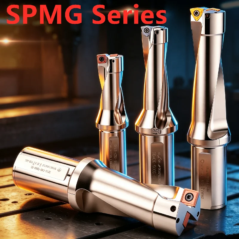 U drill 10mm-50mm 2D 3D 4D 5D depth fast drill SP series insert  for Each brand SPMG insert Machinery Lathe CNC drill bit set