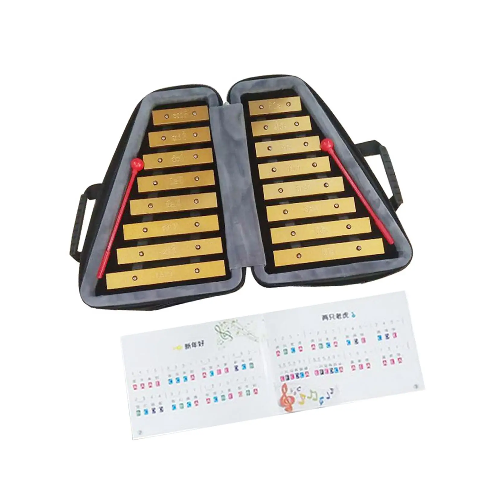 16 Note Xylophone Percussion Instrument for School Orchestras Music Lessons