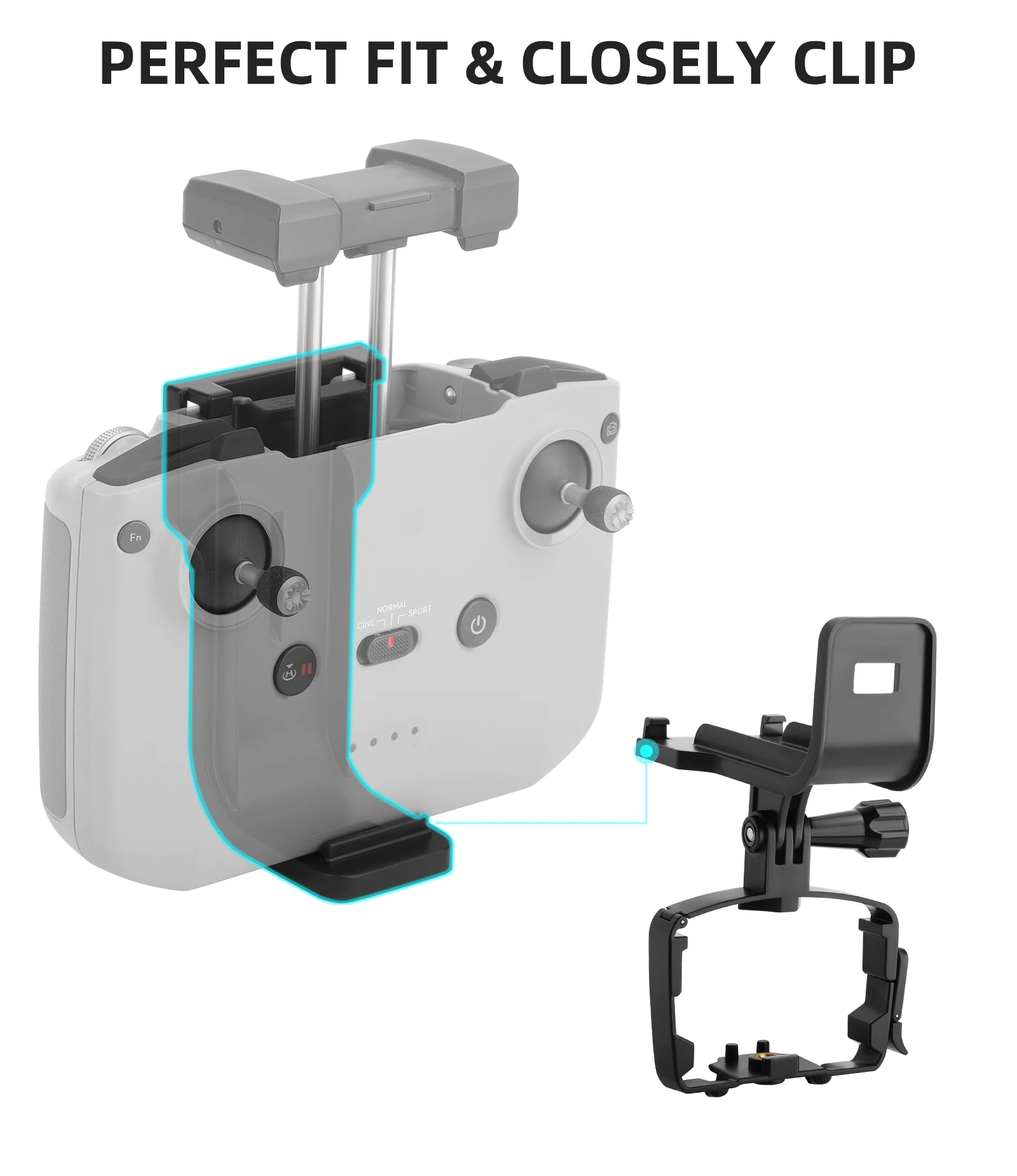 For MINI 3 PRO Drone Handheld Gimbal Bracket Stabilizer For Mini 3 Pro DJI RC Holder RC-N1 Mount Grip Drone Accessories